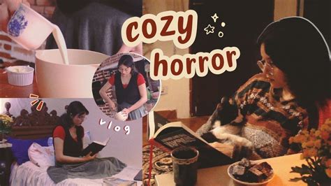 cozy homebody vlog contos de horror últimas leituras que amei