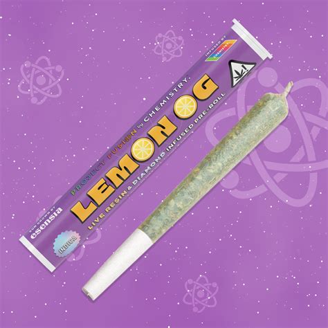 Chemistry Live Resin And Diamond Infused Preroll Lemon Og Kiva Customer Portal