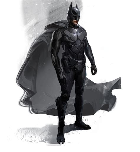 Batman Arkham City Batman Concept Art