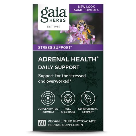 Adrenal Support Supplement Adrenal Health ® Gaia Herbs®