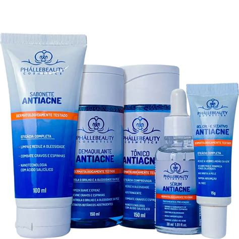 Ph Llebeauty Antiacne Kit Facial Contra Cravos E Espinhas Produtos