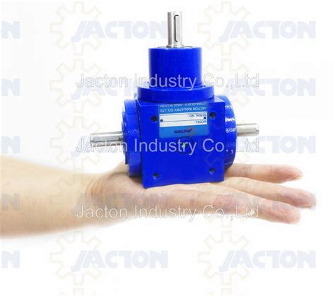 Small Size Mini Right Angle 1 1 Ratio Jtp65 Spiral Bevel Gearbox