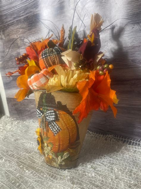 Fall Flower Arrangement 40 - Etsy