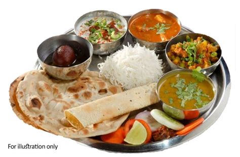 Thali Dishes - Vegetarian Thali Takeaway | Mahak Restaurant & Lodge