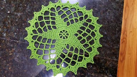 Ravelry Meansvillemom S Five Point Star Doily Pattern My First Ever