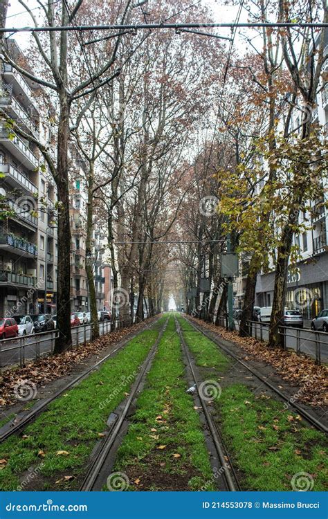 2020.12.20 Milan, Italy, Tram Line Editorial Stock Photo - Image of ...