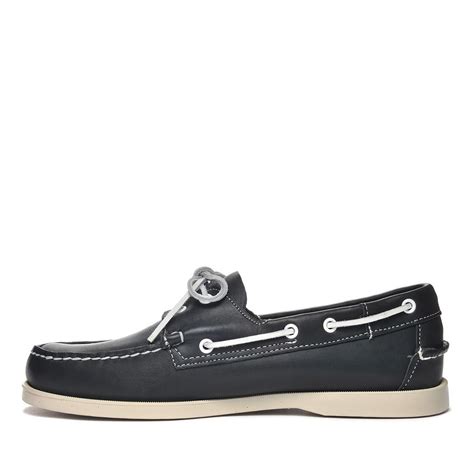 Classic Navy Boat Shoe Sebago Dockside Portland Online