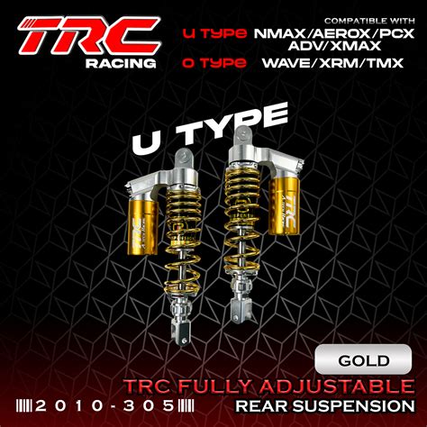 TRC Racing PH 305mm Nmax Aerox Xmax Adv Shock Absorber Suspension Fully