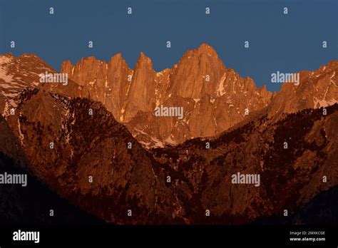 Whitney Portal View From Alabama Hills Lone Pine California Eastern