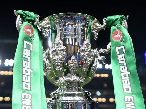 Carabao Cup Semi Final Draw Manchester United To Face Man City As