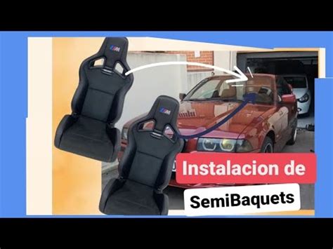 C Mo Montar Semi Baquets En El Coche Bmw E La Liamos Quedan