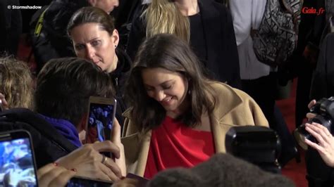 Gala Video Marion Cotillard Et Brad Pitt La Premi Re Parisienne De