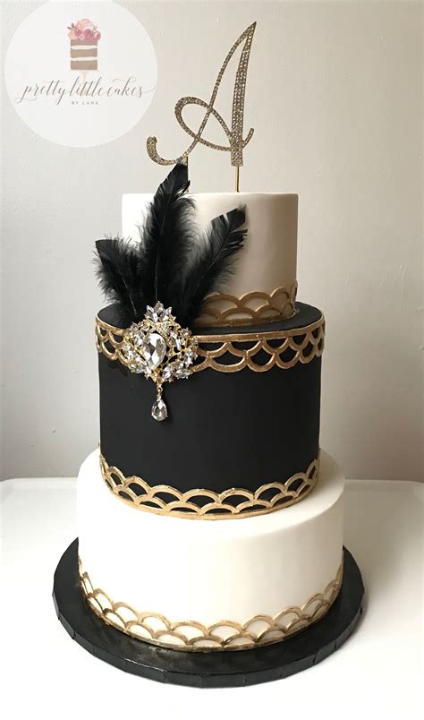 Roaring 20s Wedding Cake – PINMOMSTUFF