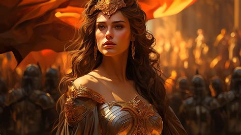 Greek Mythology Hippolyta The Fierce Queen Of The Amazonians Old