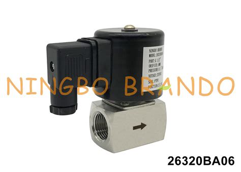 12 Steam Hot Water Stainless Steel Solenoid Valve 2 Way Normally Closed 24v 220v