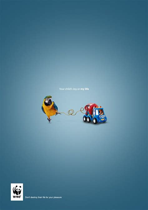 Wwf Campaign On Behance Wwf Poster Wwf Ads Creative