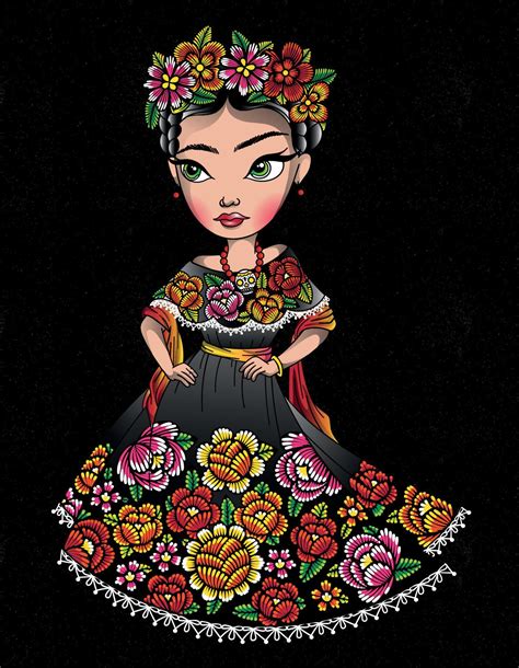 diseño de muñecas mexicanas 7722831 Vector en Vecteezy