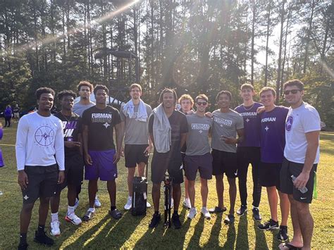 Furman Basketball on Twitter: "Great weekend being able to get out and ...