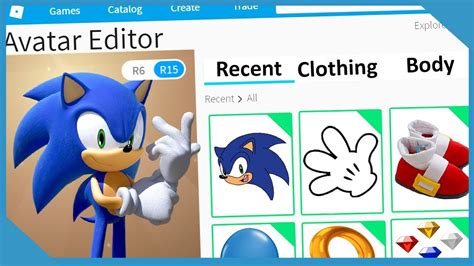 Becoming Sonic The Hedgehog In Roblox Youtube