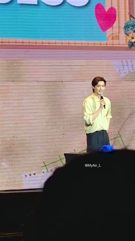 My AIR 엘 on Twitter 23 07 08 Lee Jong Suk 2023 Fanmeeting Tour In