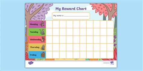 Monkey Reward Chart Hecho Por Educadores Twinkl