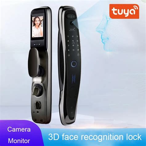 Tuya 3d Face Recognition Smart Door Lock 7 Unlocking Method For 40 70mm