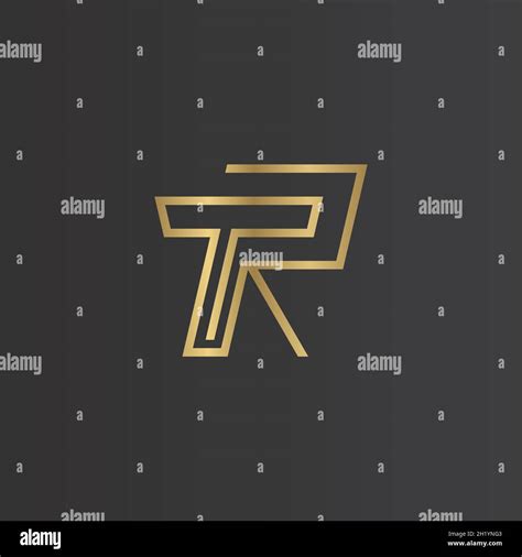 Alphabet Initials Logo Rt Tr T And R Stock Vector Image Art Alamy