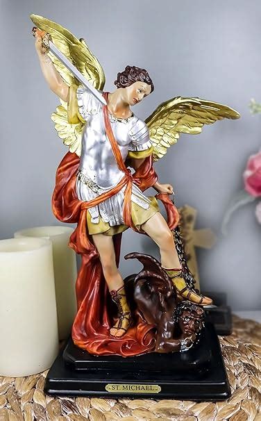 Amazon De Ebros Gro Erzengel St Michael Besiegen Lucifer Satan