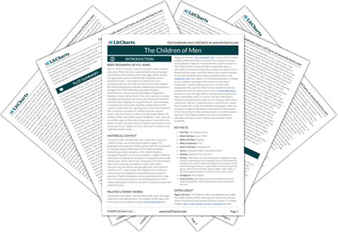 The Children of Men Character Analysis | LitCharts