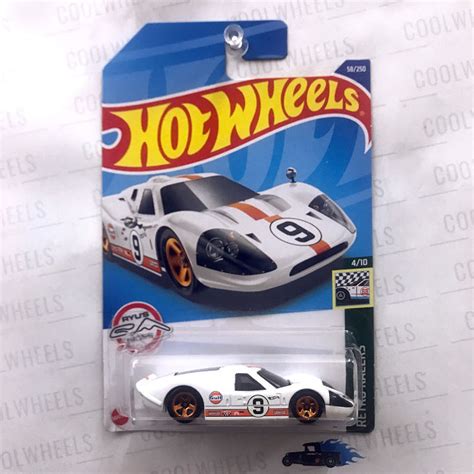 Hot Wheels Ford Gt Mk Iv Gulf White Lazada