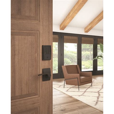 Schlage Encode Century Aged Bronze Smart Lock Electronic Deadbolt With Wifi Bluetooth