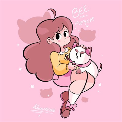 Klaudiapasqui My Blog Art 😘 — Bee And Puppycat 😍😍😍 Beeandpuppycat