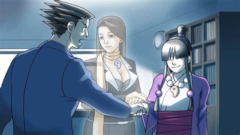 Ace Attorney Ending Pic Phoenix Wright Ace Anime