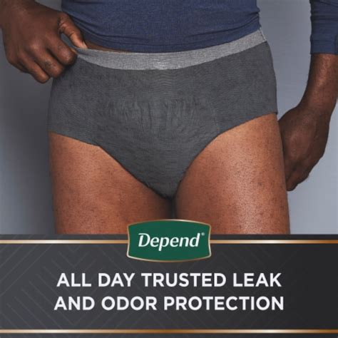 Depend Real Fit Maximum Absorbency Largeextra Large Men Incontinence Underwear 20 Ct Kroger