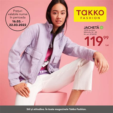 Catalog Takko Fashion 16 Martie 22 Martie 2022 Promotii Takko