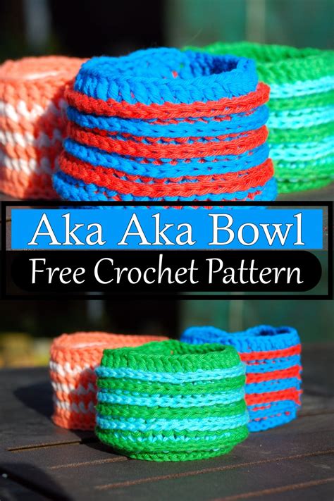 20 Crochet Bowl Patterns For Home Decor