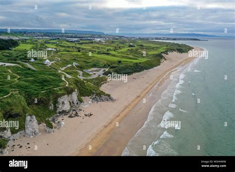 The Open at Royal Portrush Northern Ireland Stock Photo - Alamy