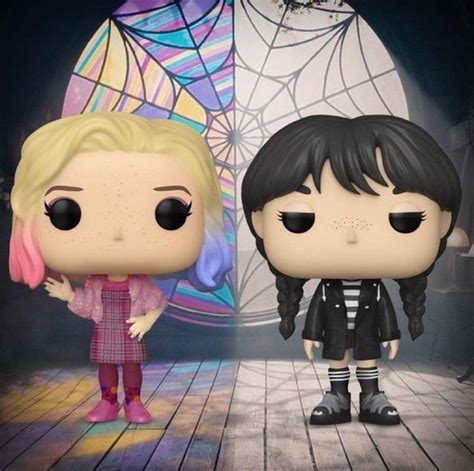 Image Pastel Wednesday Addams Wednesday Humor Funko Pop Toys Pop