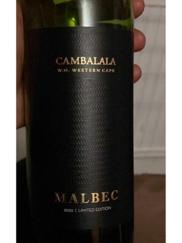 Cambalala Limited Edition Malbec Vivino United States