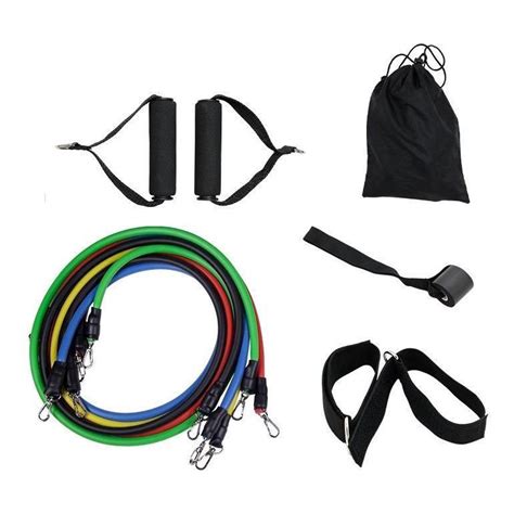 Kit Elástico Para Treino Exercícios Malhar Musculação Casa no Shoptime