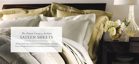 The Silkiest Luxury Italian Sateen Sheets | ANICHINI Sateen Collection