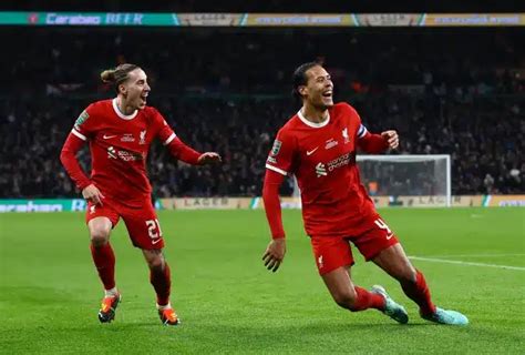 Van Dijk S Extra Time Goal Clinches Carabao Cup For Liverpool Against