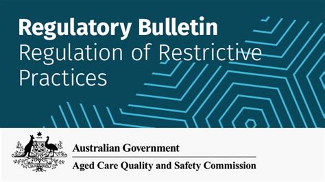 Regulatory Bulletin Regulation Of Restrictive Practices And The Role