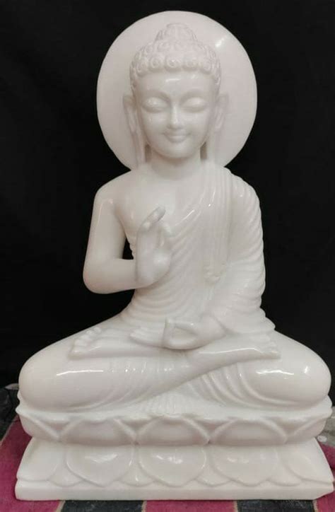 Jaipurcrafts Multicolor Marble Buddha Statue Sizedimension 2ft At Rs 35000 In Jaipur