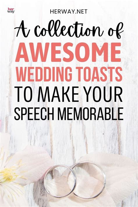 130 Of The Most Special Wedding Toast Examples And Quotes Wedding