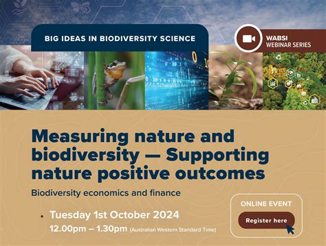 Webinar Measuring Nature And Biodiversity Supporting Nature Positive