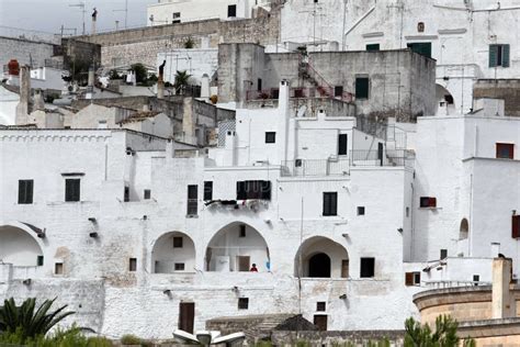 The Famous Old Town of Ostuni Also Called the White City Stock Photo - Image of travel, building ...