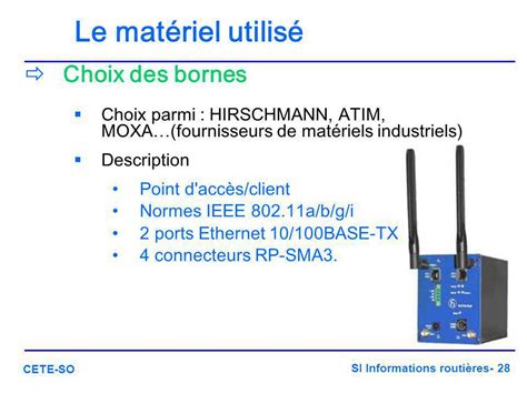 Si Informations Routi Res Cete So Les R Seaux De Transmission