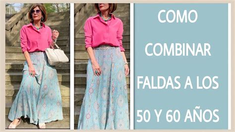 Como Combinar Faldas A Los 50 Y 60 AÑos Faldas De Moda Para SeÑoras De 50 Y 60 AÑos Moda 2021