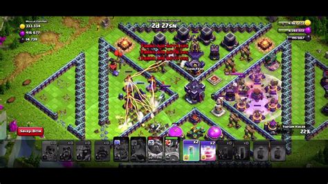 Clash of Clans 15 Seviye belediye binası YouTube